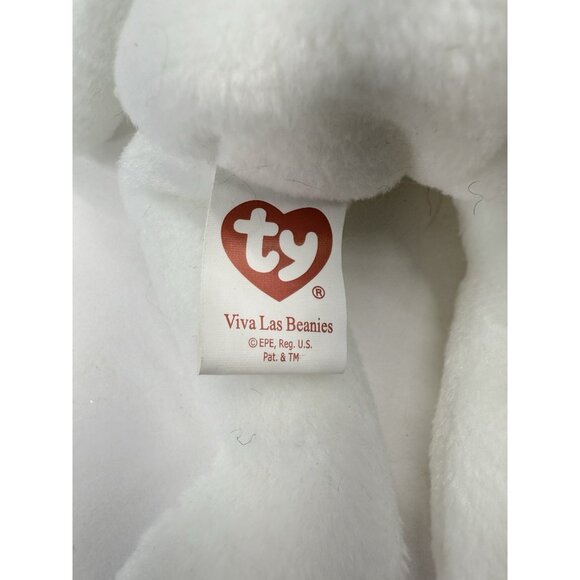 Ty Beanie Baby Viva Las Beanies the Elvis Bear Plush 2008 Walgreen's Exclusive - Picture 10 of 12